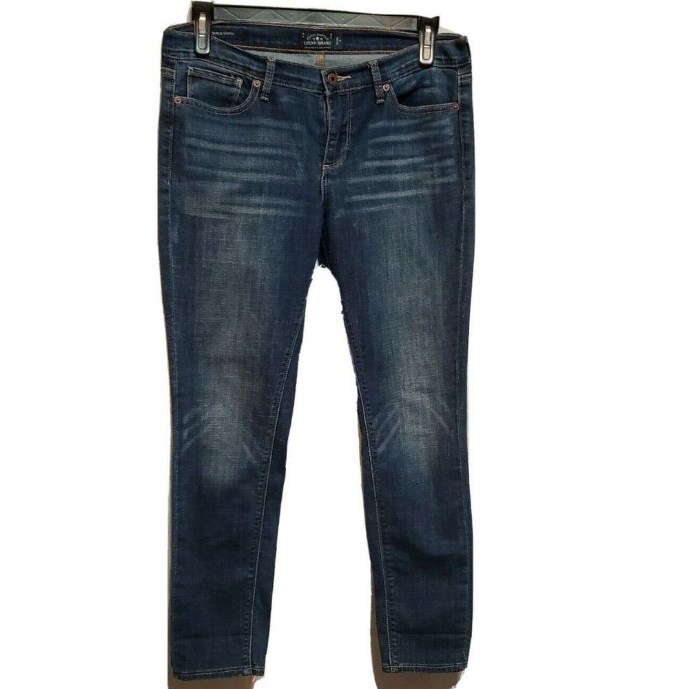 Lucky Brand Women's Skinny Jeans - Dark Blue